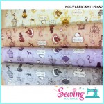 FABRIC-KH11-5, 6 & 7 HELLO KITTY INSPIRATION